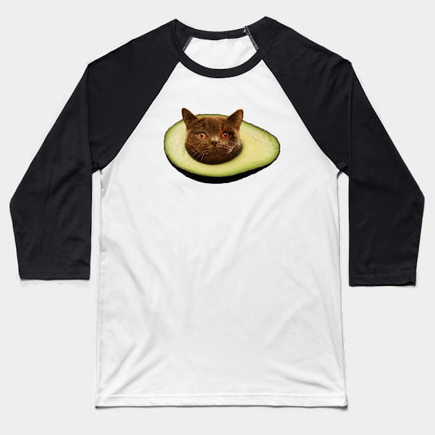 Avocato Baseball T-Shirt by Sterling_Arts_Design